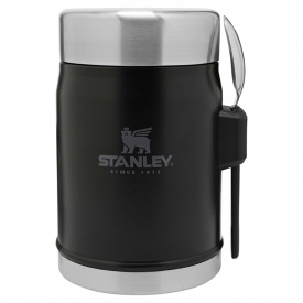 Stanley The Legendary Food Jar + Spork .4L - Matte Black