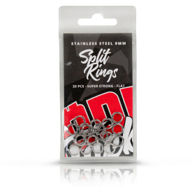 Söder Tackle Stainless Steel Split Rings 9mm (20pcs)