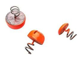 SvartZonker Screw-in Dots Fluo Orange Lead - 3kpl