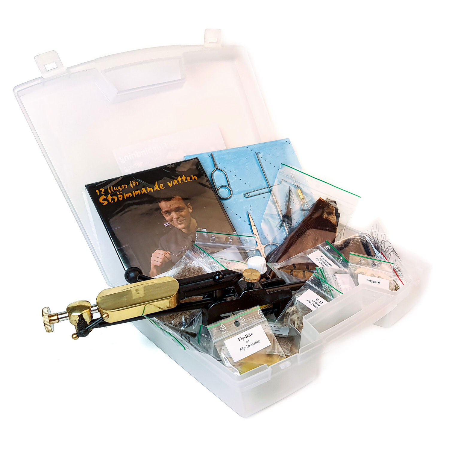 Getting started with Fly tying incl. Regent binder