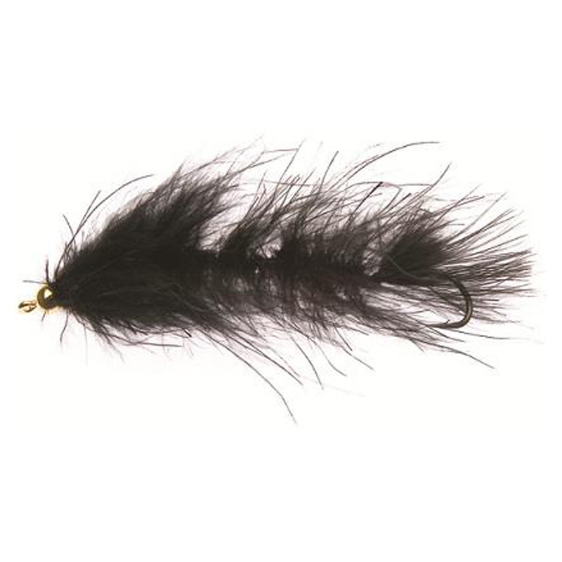 Marabou Worm Black Daiichi 3111 #6