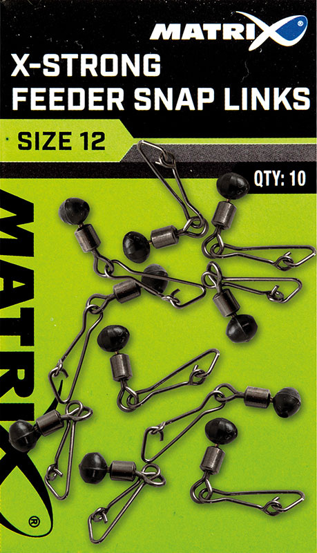 Matrix X-Strong Feeder Snap Links (10pcs)