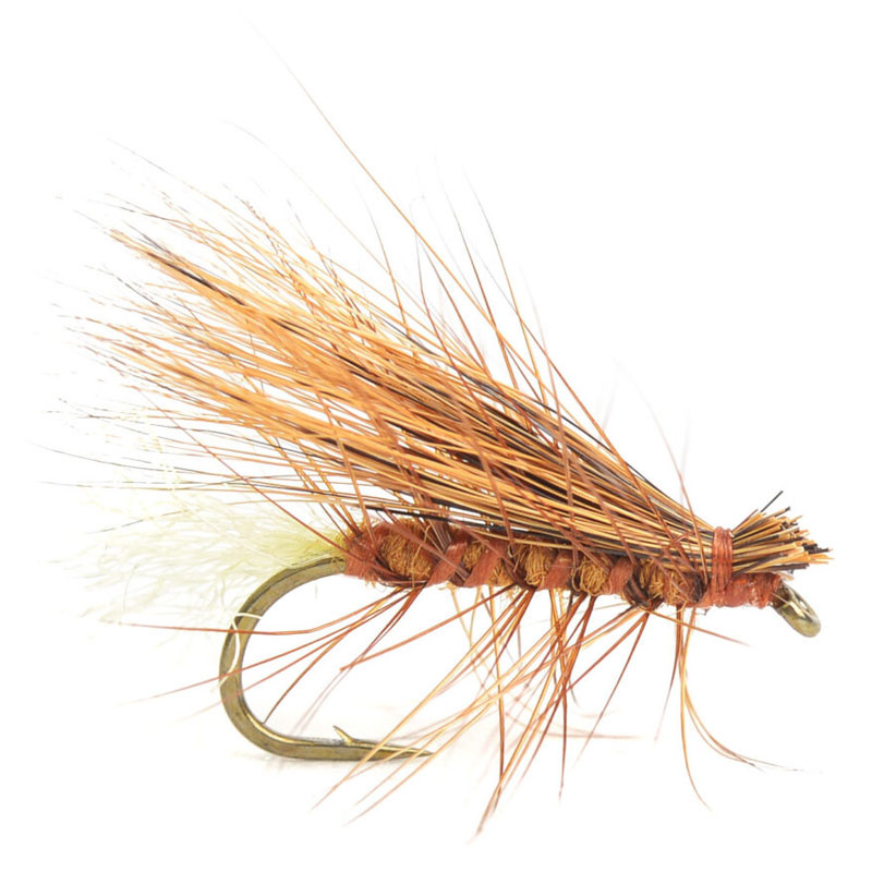 Elk Hair Caddis Red/Brown size 14