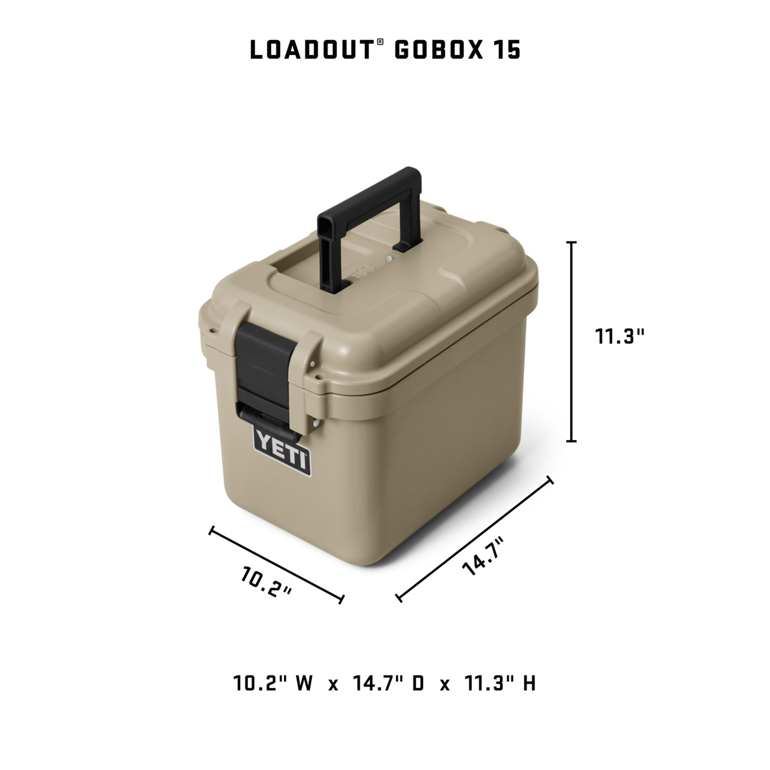 Yeti LoadOut GoBox 15 - Wetlands