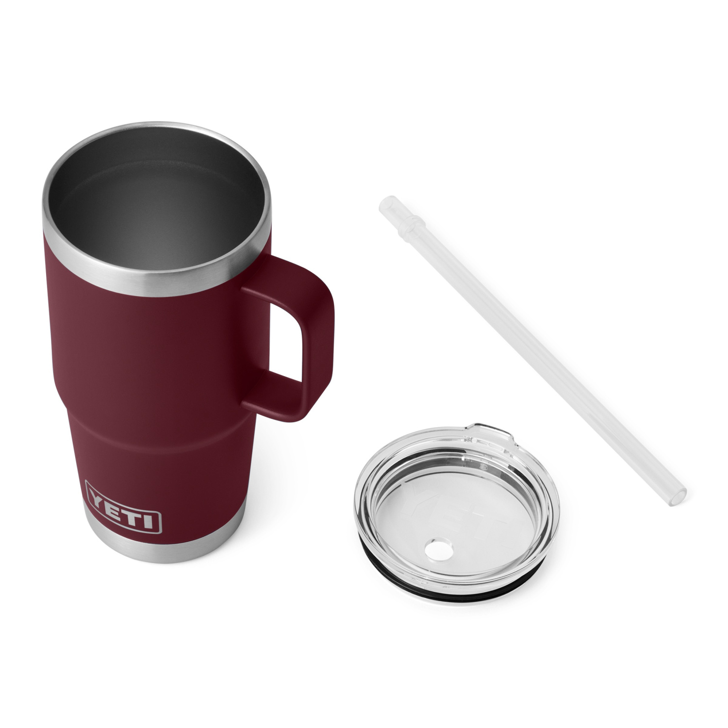 Yeti Rambler 25 Oz Straw Mug 2.0 - Wild Vine Red