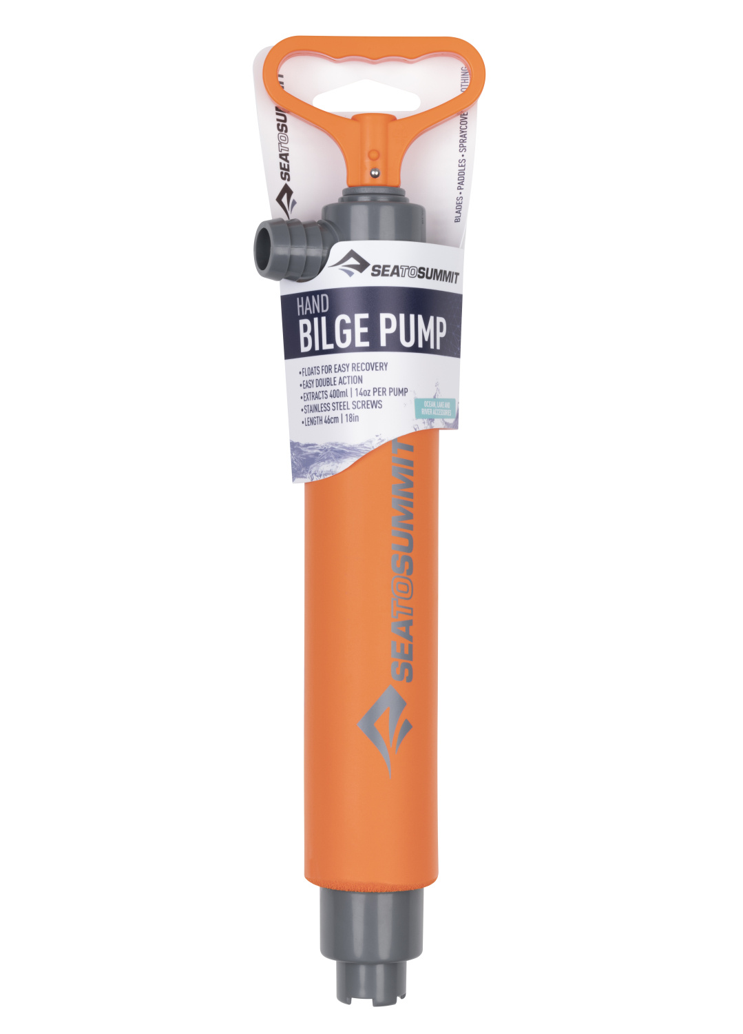 Sea To Summit Solution Gear Bilge Pump Orange